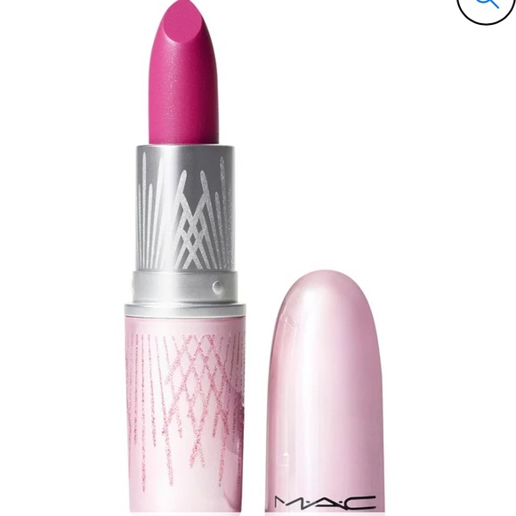 MAC Frosted Fireworks Lipstick *DISCONTINUED* Ice Ice Baby - Picture 1 of 2